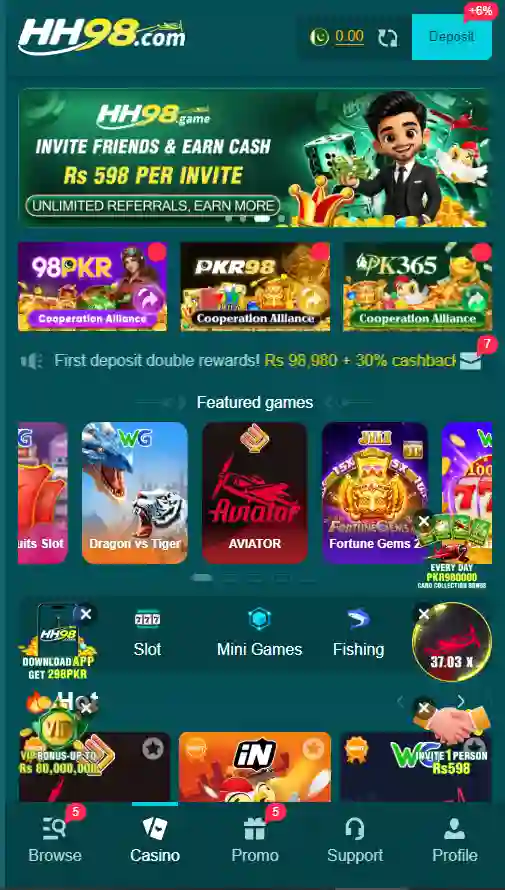 hh98 game login