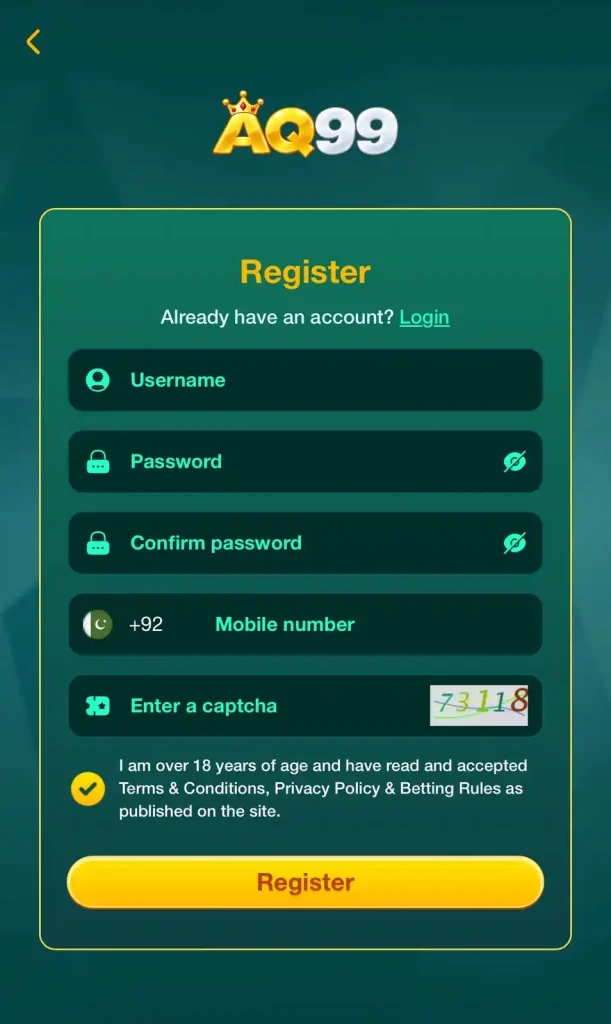 aq99 game login