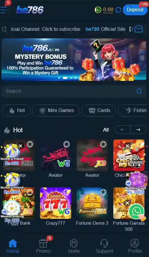he786 game login