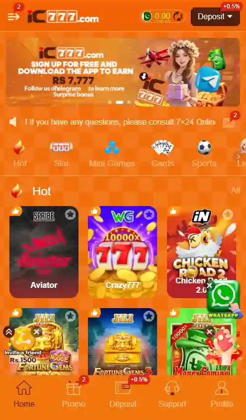 ic777 game login