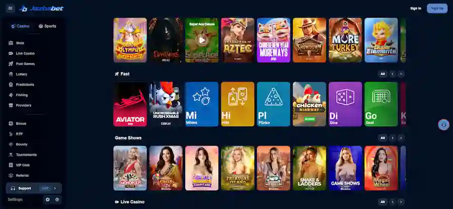 jazbabet game login