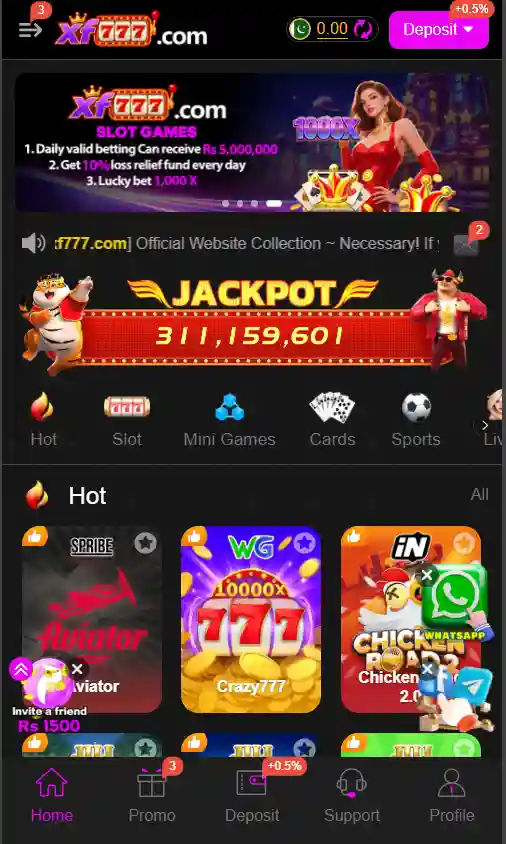 xf777 game app