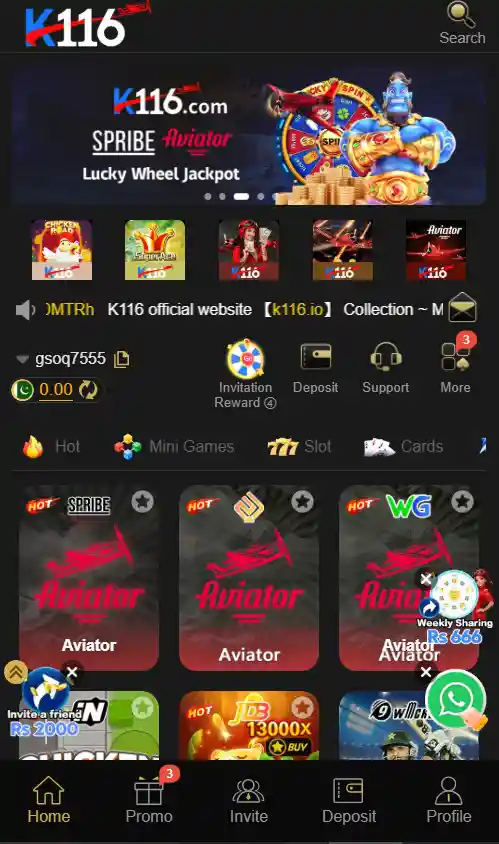 k116 game download
